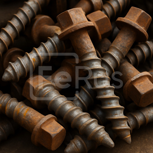 Шуруп путевой ЦП-54-24х195 ст3пс ТУ 1293-165-01124323-2005