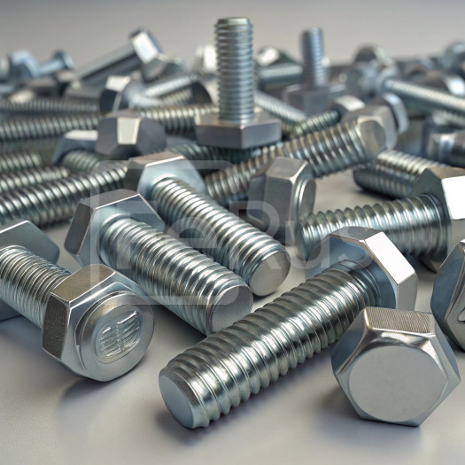 Болт дюралюминиевый М12 шаг резьбы 1,25 мм Д16 ГОСТ 1759.0-87