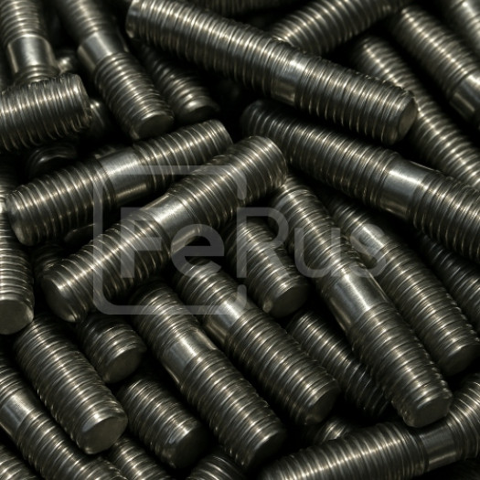 Шпилька дюралюминиевая М14 шаг резьбы 1,5 мм Д16П ГОСТ 1759.0-87