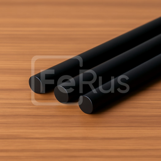 Стержень черный 200х2000 мм PVC-CAW ТУ 22.21.10-011-17152852-2019