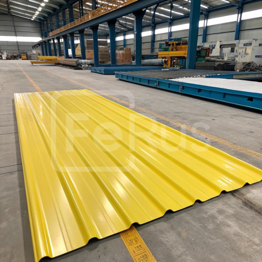 Профнастил С10 полиэстер (Zn100-180) 0,3х1100х1200 мм, RAL 1018