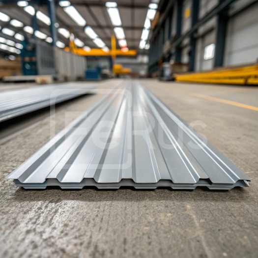 Профнастил С8 полиэстер (Zn100-180) 0,4х1150х800 мм, RAL 7005