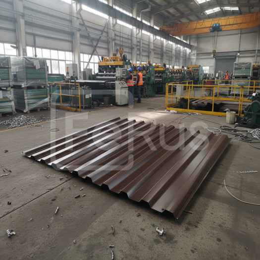 Профнастил НС35 полиуретановый глянцовый (Zn200-275) 0,5х1000х1200 мм, NL 807