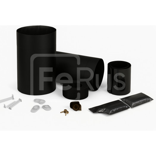 Комплект изоляции стыков КЗС(т.) 40х500  мм ППУ ПЭ